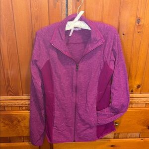 tek gear Women's Magenta Zip-Up Utility Jacket